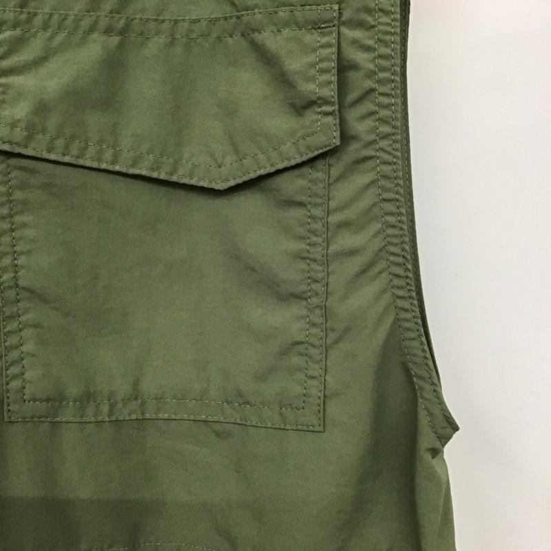 ダブルクローゼット w closet ベスト ベスト FREE 無地 カーキ / カーキ / レディース USED 古着 中古 10131842