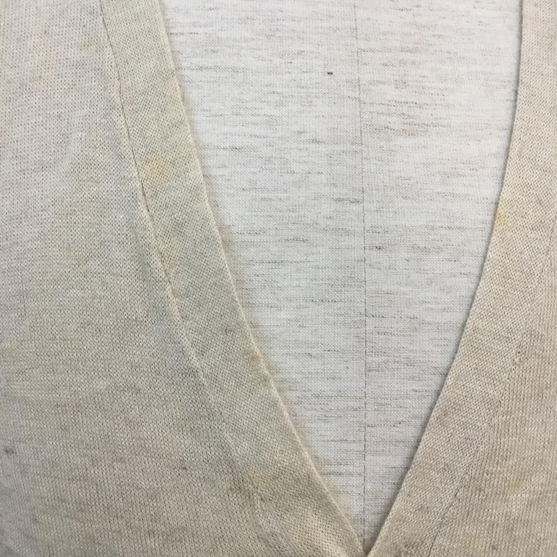 レイジブルー RAGEBLUE カーディガン 七分袖 M 無地 ベージュ / ベージュ / メンズ USED 古着 中古 10046905