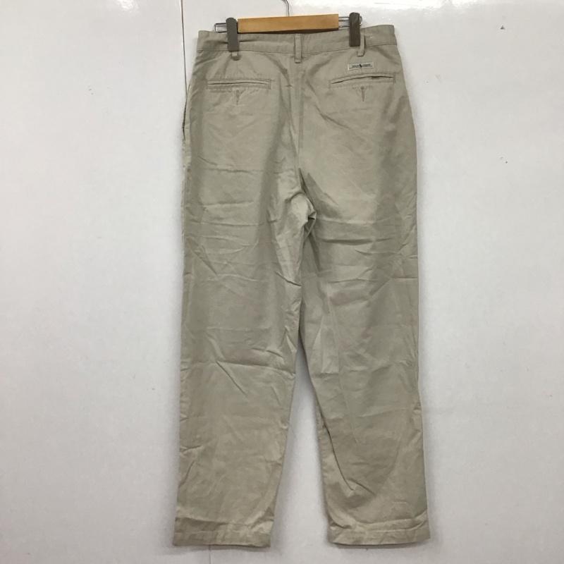 ポロ POLO パンツ チノパン チノパン ワイドパンツ カジュアルパンツ 無地 ベージュ / ベージュ /  メンズ USED 古着 中古 10126732
