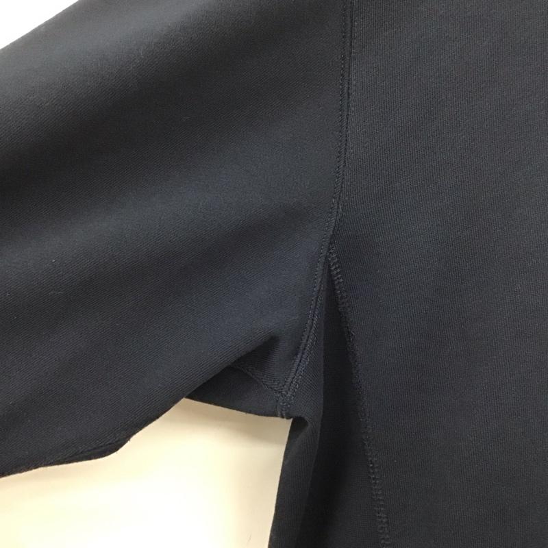 ザノースフェイス THE NORTH FACE パーカー 長袖 nt12034 バックスクエアロゴフーディ 長袖スウェットパーカー XXL ロゴ、文字 紺 / ネイビー / メンズ USED 古着 中古 10138709