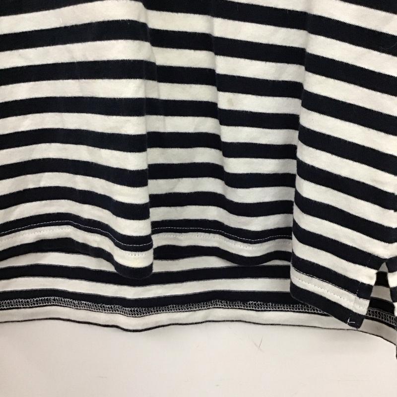 ヴィヴィアン ウエストウッド レッドレーベル Vivienne Westwood red label Tシャツ 半袖 半袖カットソー ボーダーTシャツ クルーネックカットソー 3 ボーダー柄 白 / ホワイト / X 紺 / ネイビー / レディース USED 古着 中古 10135444