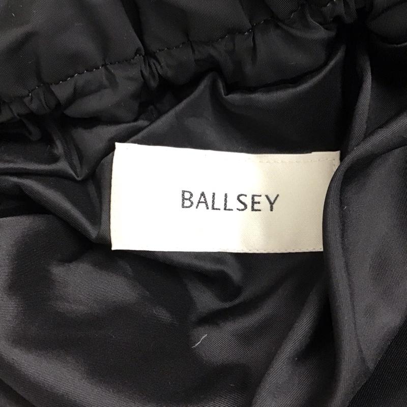 ボールジィ BALLSEY コート ダウンコート 38 無地 黒 / ブラック / レディース USED 古着 中古 10120521