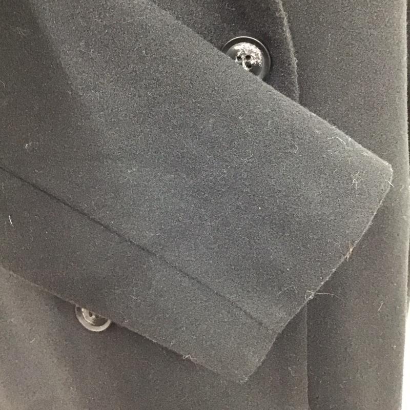 ザラ ZARA コート コート一般 ロング丈 フード L 無地 黒 / ブラック / レディース USED 古着 中古 10118498