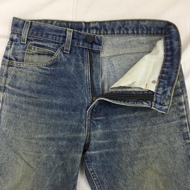 リーバイス Levi s パンツ デニム、ジーンズ 32インチ 無地 青 / ブルー /  メンズ USED 古着 中古 10125238
