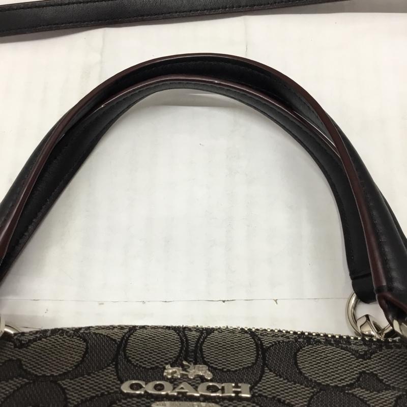 コーチ COACH ショルダーバッグ ショルダーバッグ F36625 シグネチャー 2WAY 総柄 黒 / ブラック / レディース USED 古着 中古 10115580