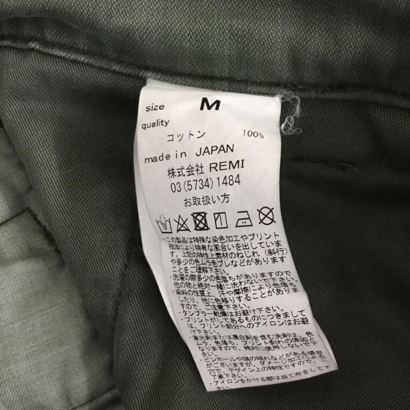レミ レリーフ REMI RELIEF パンツ ワークパンツ、ペインターパンツ M 無地 カーキ / カーキ /  メンズ USED 古着 中古 10119858