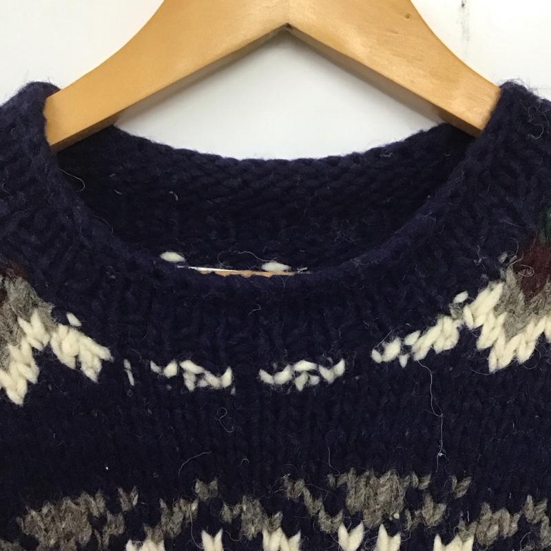 古着 USED ニット、セーター 長袖 長袖 プリント マルチカラー / マルチカラー / メンズ USED 古着 中古 10135777
