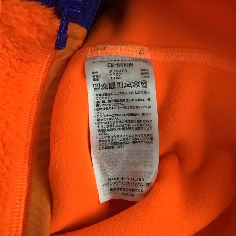 チャンピオン Campion ベスト ベスト CW-QG609 フルジップベスト ゴルフ M 無地 橙 / オレンジ / レディース USED 古着 中古 10131028