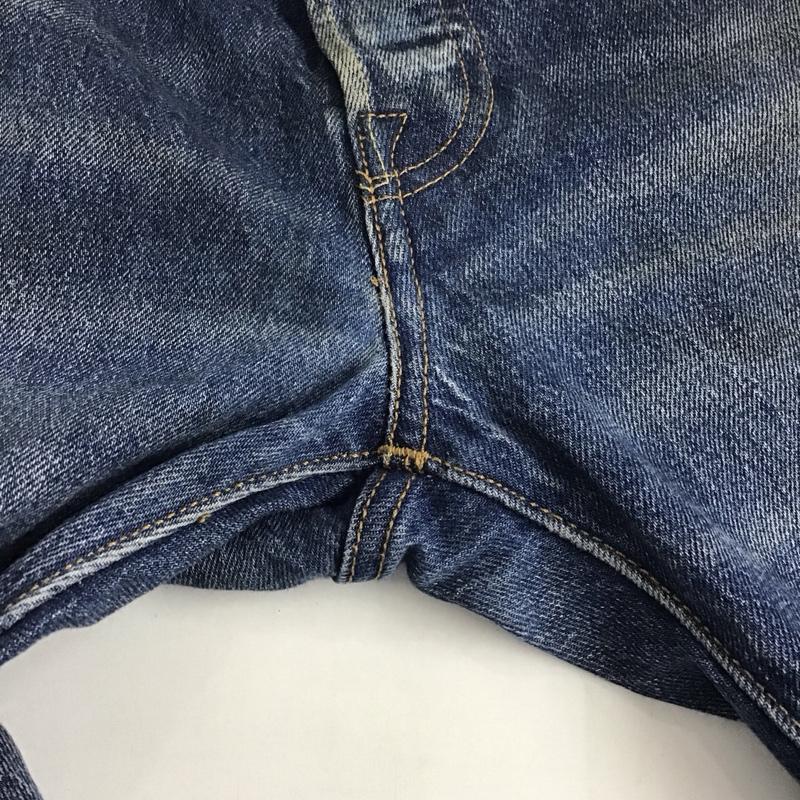 リーバイストラウスアンドコー Levi Strauss & co. パンツ デニム、ジーンズ デニムパンツ ストレートパンツ ワイドパンツ カジュアルパンツ 32インチ 無地 インディゴ / インディゴ /  メンズ USED 古着 中古 10124723