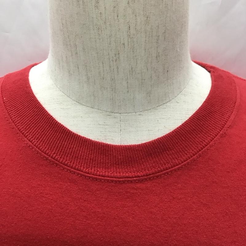 アディダス adidas Tシャツ 半袖 半袖カットソー プリントTシャツ クルーネックカットソー スポーツウェア XL プリント 赤 / レッド / メンズ USED 古着 中古 10116938