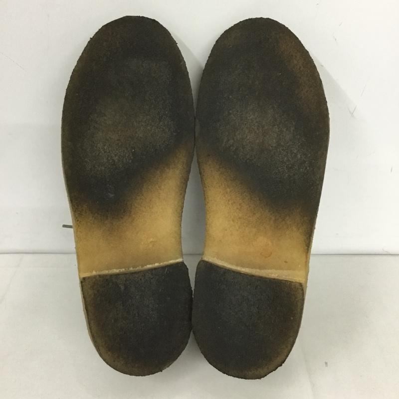 クラークス Clarks カジュアルシューズ カジュアルシューズ DESERT LONDON UK7 US8 US:8 無地 カーキ / カーキ / メンズ USED 古着 中古 10130411