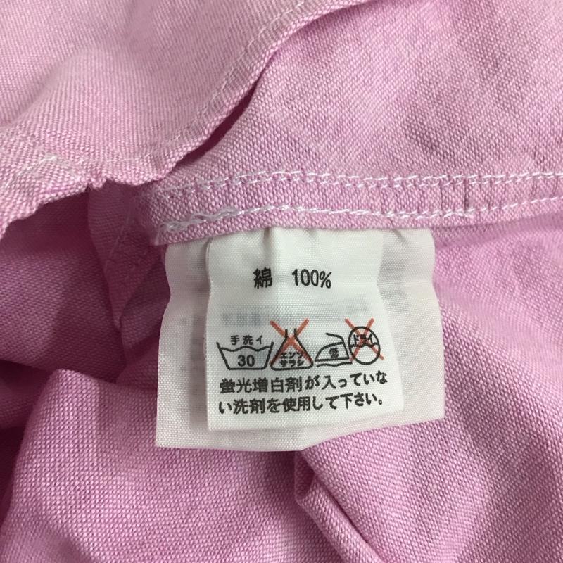 ガイジンメイド GAIJIN MADE シャツ、ブラウス 長袖 長袖シャツ カジュアルシャツ カラーシャツ ボタンダウンシャツ M ロゴ、文字 桃 / ピンク / メンズ USED 古着 中古 10111635