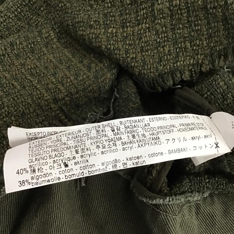 ザラ ZARA ジャケット、上着 ジャンパー、ブルゾン 8061 900 505 ノーカラー ライダース スタッズ M 無地 カーキ / カーキ / レディース USED 古着 中古 10138988