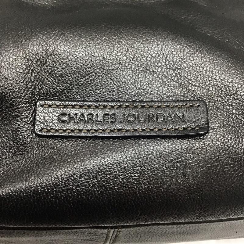 シャルルジョルダン CHARLES JOURDAN ショルダーバッグ ショルダーバッグ ロゴ、文字 ダークグレー / ダークグレー / レディース USED 古着 中古 10115059