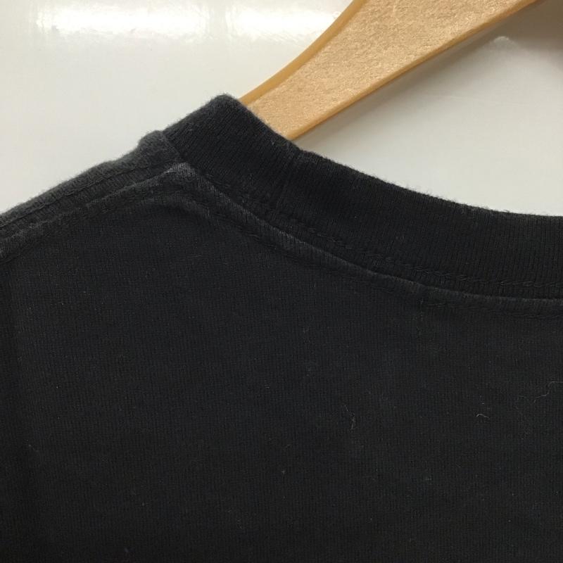 フラボア FRAPBOIS Tシャツ 半袖 半袖カットソー プリントTシャツ クルーネックカットソー M プリント 黒 / ブラック / メンズ USED 古着 中古 10131383