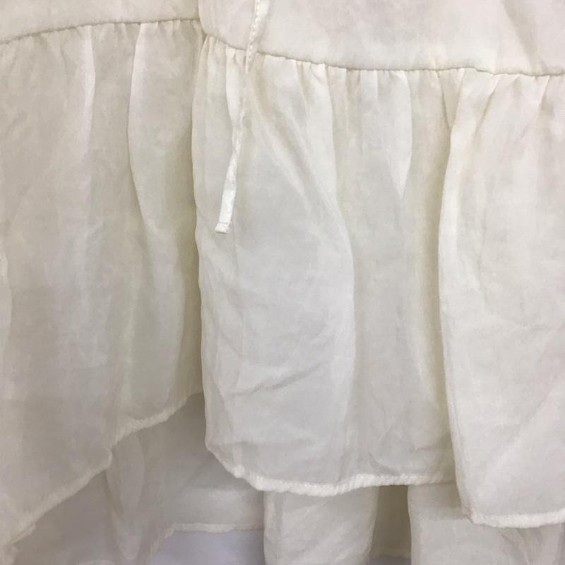 メゾンスペシャル MAISON SPECIAL シャツ、ブラウス 長袖 FREE 無地 白 / ホワイト / レディース USED 古着 中古 10137725