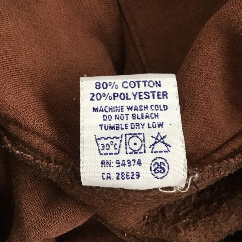 ステューシー STUSSY パーカー 長袖 長袖パーカー プルオーバーパーカー スウェット 00s L ロゴ、文字 茶 / ブラウン /  メンズ USED 古着 中古 10126118