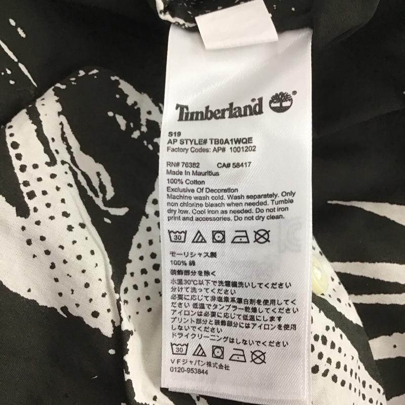 ティンバーランド Timberland シャツ、ブラウス 半袖 半袖シャツ プリントシャツ ポケットシャツ XL プリント カーキ / カーキ / メンズ USED 古着 中古 10138563