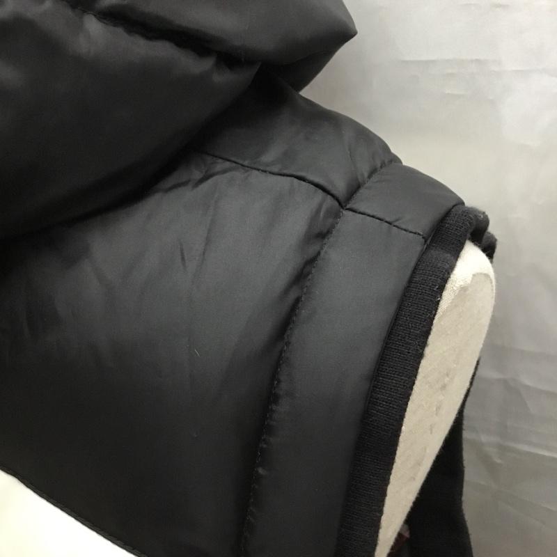 バーバリーブラックレーベル BURBERRY BLACK LABEL ベスト ベスト ダウンジャケット フード付きジャケット アウター ジップアップジャケット L ロゴ、文字 マルチカラー / マルチカラー / メンズ USED 古着 中古 10116708