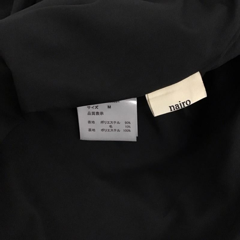 ナイロ nairo コート コート一般 mco228201 チェスターコート M 無地 黒 / ブラック / レディース USED 古着 中古 10120544