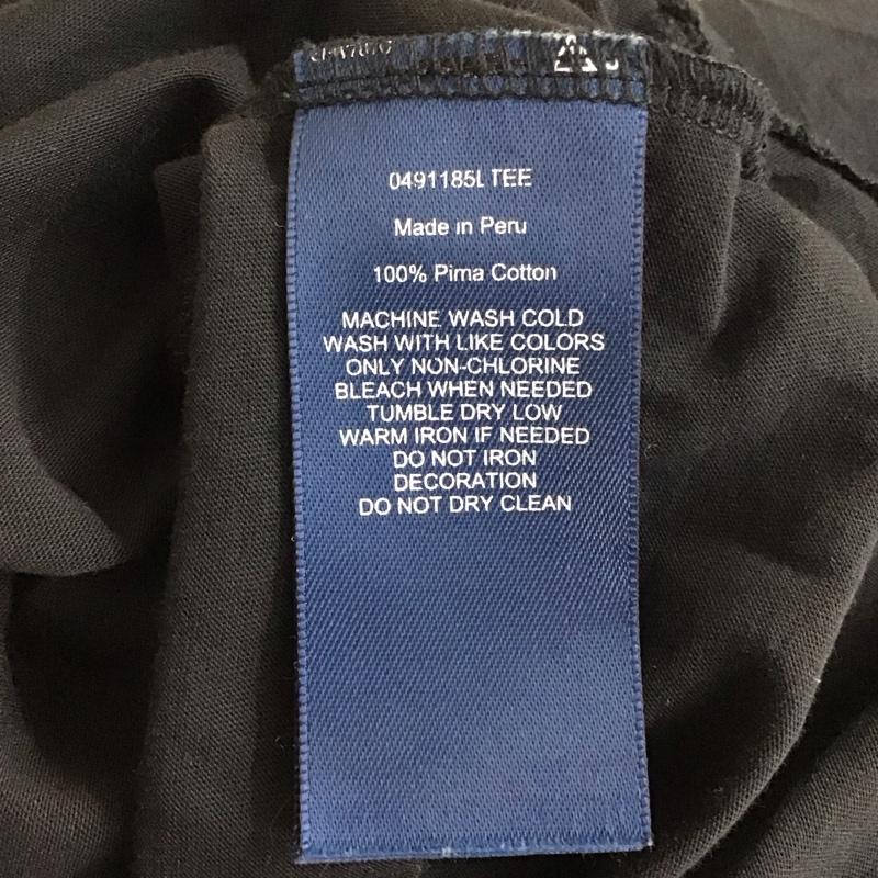 ラルフローレン RALPHLAUREN Tシャツ 長袖 ビッグポニー S プリント 黒 / ブラック / レディース USED 古着 中古 10114443