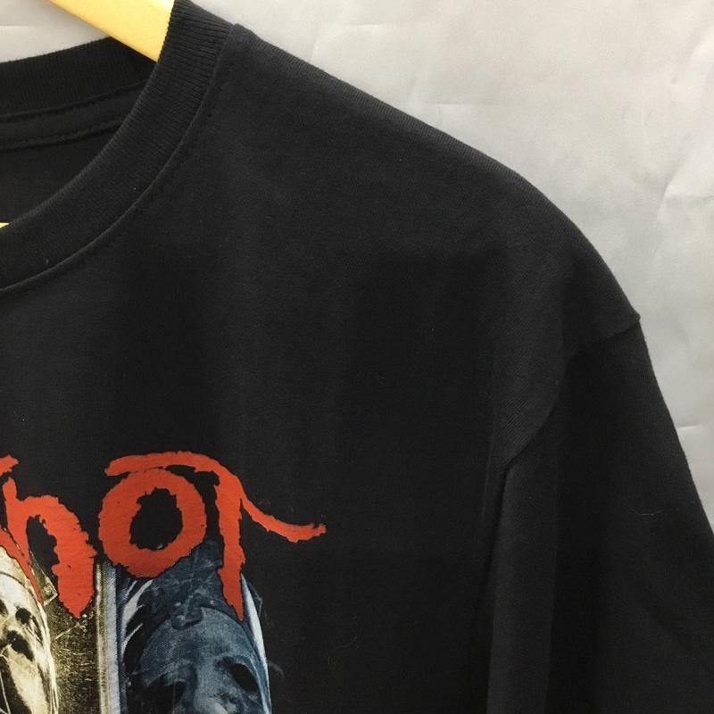 古着 USED Tシャツ 半袖 半袖カットソー プリントTシャツ クルーネックカットソー バンドT L プリント 黒 / ブラック / メンズ USED 古着 中古 10106915