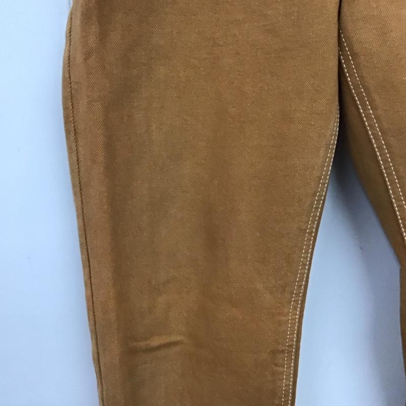 リー Lee パンツ デニム、ジーンズ デニムパンツ スリムパンツ ジーンズ 90s ロゴ、文字 橙 / オレンジ /  メンズ USED 古着 中古 10124722