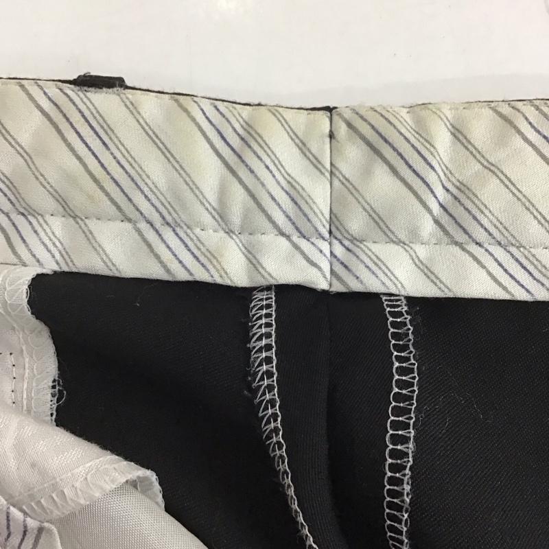 古着 USED パンツ スラックス スラックス ワイドパンツ カジュアルパンツ ユーロ古着 無地 黒 / ブラック /  メンズ USED 古着 中古 10125783