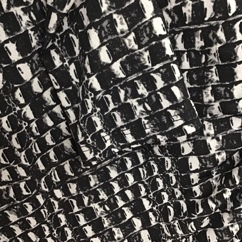 ゲス Guess ワンピース ミニスカート M 総柄 黒 / ブラック /  レディース USED 古着 中古 10131900