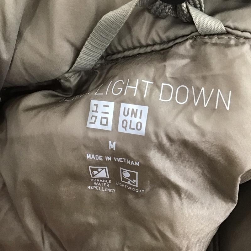 ユニクロ UNIQLO ジャケット、上着 ジャケット、ブレザー 211-421618 ジップアップジャケット ジャンパー ジャケット ダウンジャケット アウター M 無地 灰 / グレー / レディース USED 古着 中古 10124345