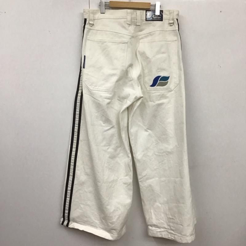 キックウエア KIK WEAR パンツ デニム、ジーンズ 36インチ 無地 白 / ホワイト /  メンズ USED 古着 中古 10126411