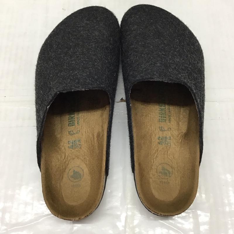 ビルケンシュトック BIRKENSTOCK サンダル サンダル フェルト ルームシューズ 42 27cm 27.0cm 無地 黒 / ブラック / メンズ USED 古着 中古 10116050