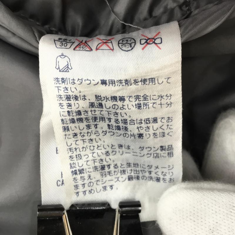 モンベル mont-bell ジャケット、上着 ダウンベスト 371319902 L ロゴ、文字 黒 / ブラック / メンズ USED 古着 中古 10141349