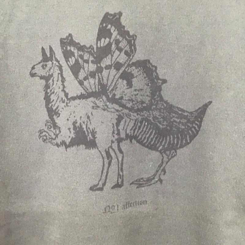 ナンバーナイン NUMBER (N)INE Tシャツ 半袖 半袖カットソー プリントTシャツ クルーネックカットソー romp 2 プリント 黒 / ブラック / メンズ USED 古着 中古 10137114