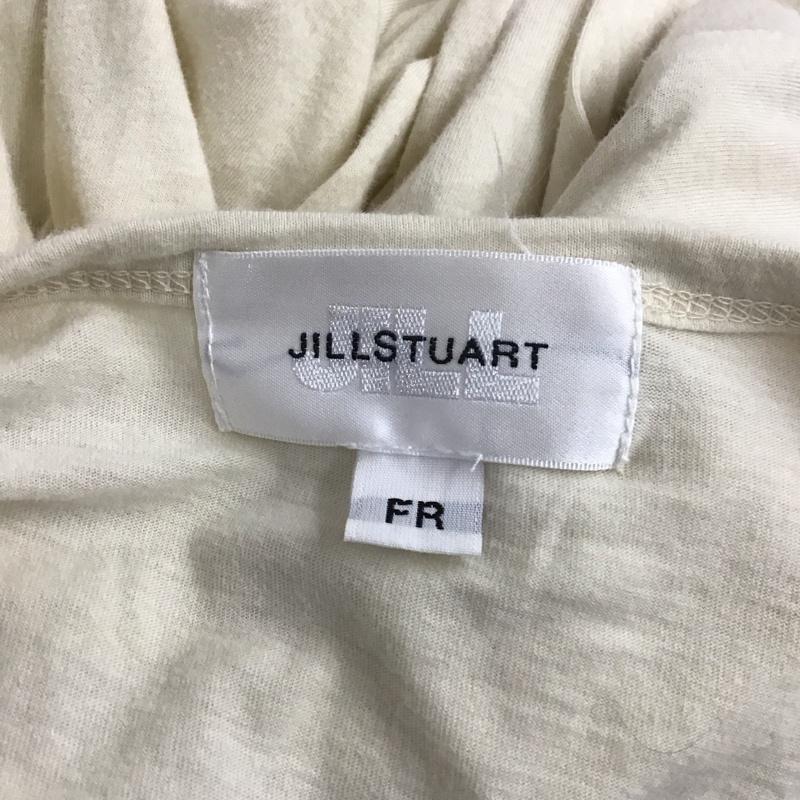 ジルスチュアート JILLSTUART ウェア ウェア 125-162059 ルームウェア 長袖 ワンピース FREE ロゴ、文字 アイボリー / アイボリー / レディース USED 古着 中古 10115347