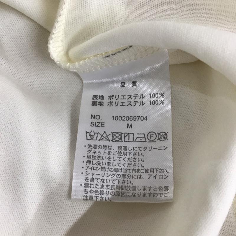 マジェスティックレゴン MAJESTIC LEGON ワンピース ロングスカート 1002069704 半袖ロングワンピース フレアスカート 切り替えワンピース M 無地 白 / ホワイト / レディース USED 古着 中古 10119439
