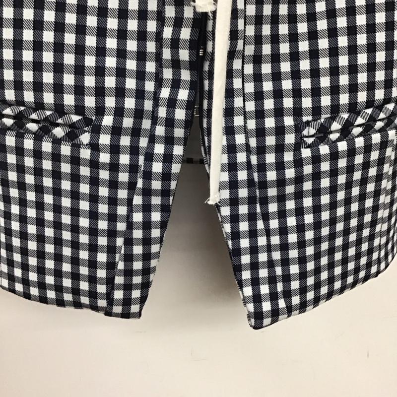ザラ ZARA キャミソール キャミソール ビスチェ S チェック 白 / ホワイト / X 紺 / ネイビー / レディース USED 古着 中古 10136871