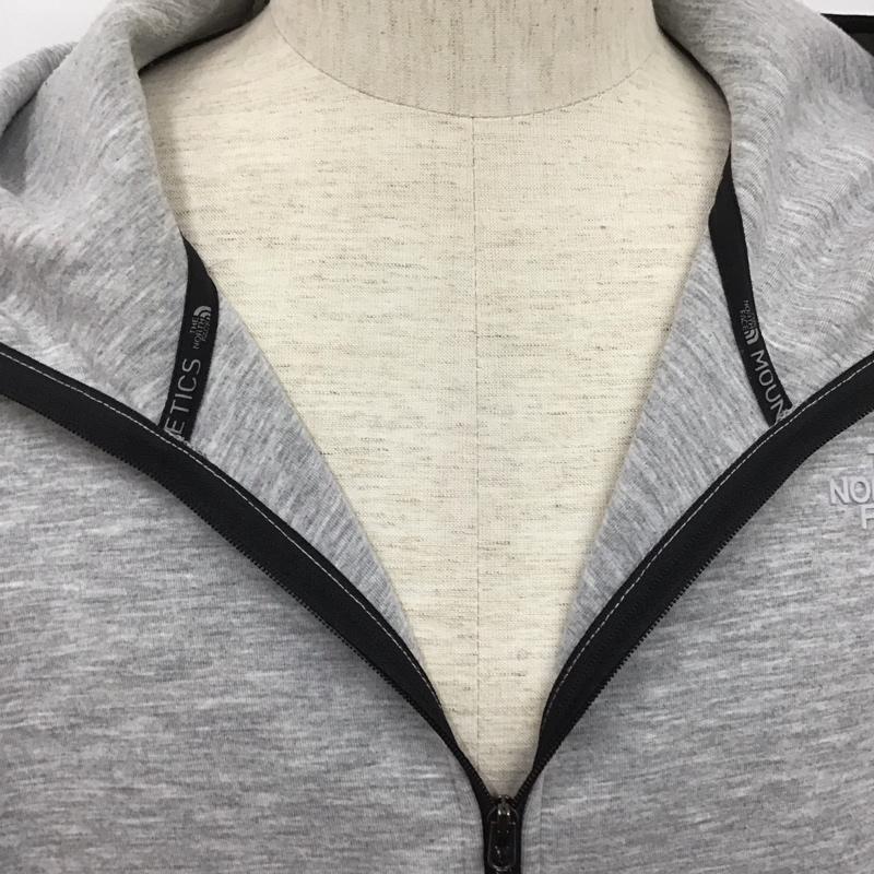 ザノースフェイス THE NORTH FACE ジャケット、上着 ジャケット、ブレザー NT11879 テックエアースウェットパーカーフルジップフーディ ジップアップジャケット パーカー L ロゴ、文字 灰 / グレー / メンズ USED 古着 中古 10106761