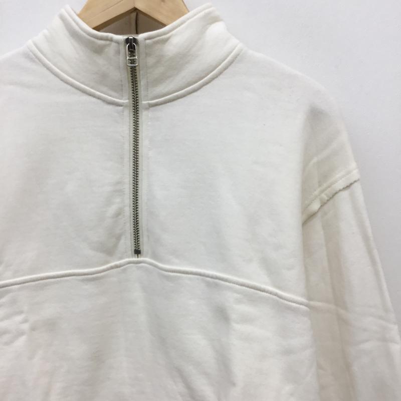 レイビームス Ray BEAMS トレーナー 長袖 FREE 無地 白 / ホワイト / レディース USED 古着 中古 10139799