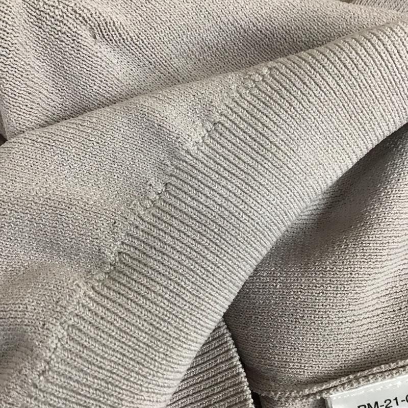 アルシーヴ archives カットソー 長袖 長袖カットソー Vネックカットソー ロングスリーブカットソー M 無地 灰 / グレー /  レディース USED 古着 中古 10114322