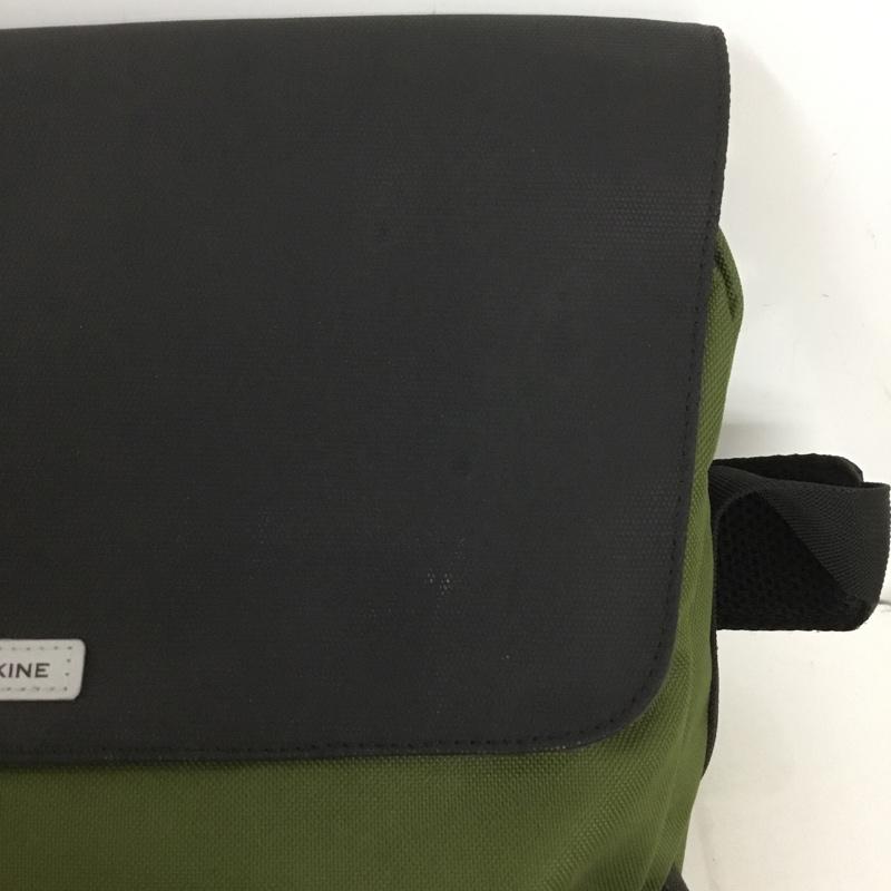 モレスキン MOLESKINE ショルダーバッグ ショルダーバッグ メッセンジャーバッグ ロゴ、文字 黒 / ブラック / X カーキ / カーキ / メンズ USED 古着 中古 10136705