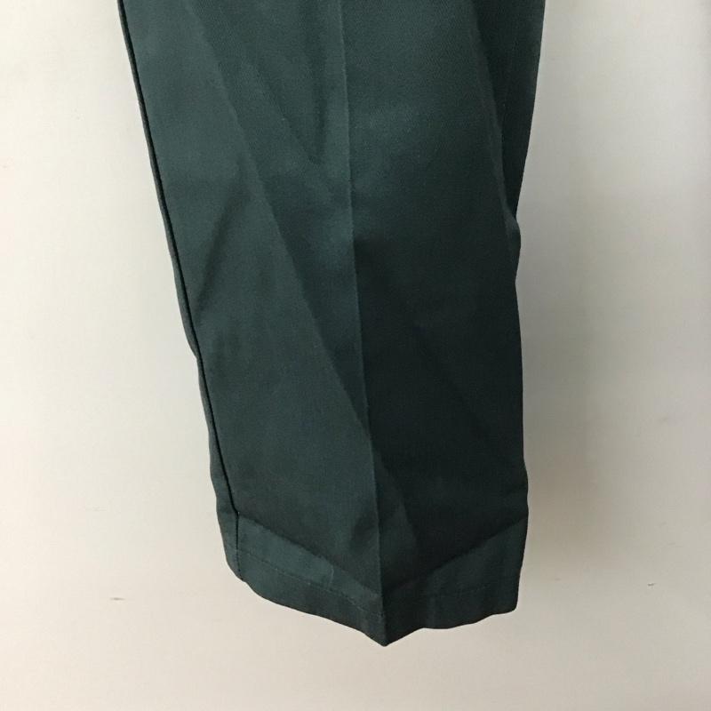 ディッキーズ Dickies パンツ ワークパンツ、ペインターパンツ ワークパンツ ワイドパンツ カジュアルパンツ 32インチ 無地 緑 / グリーン / メンズ USED 古着 中古 10132098