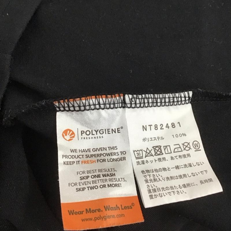 ザノースフェイス THE NORTH FACE Tシャツ 半袖 nt82481 DigitalLogoTee 半袖カットソー プリントTシャツ XL ロゴ、文字 黒 / ブラック / メンズ USED 古着 中古 10128664