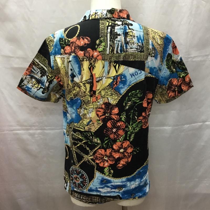 ボルコム VOLCOM シャツ、ブラウス 半袖 半袖シャツ カラーシャツ 半袖カットソー プリントシャツ S プリント マルチカラー / マルチカラー /  メンズ USED 古着 中古 10109001