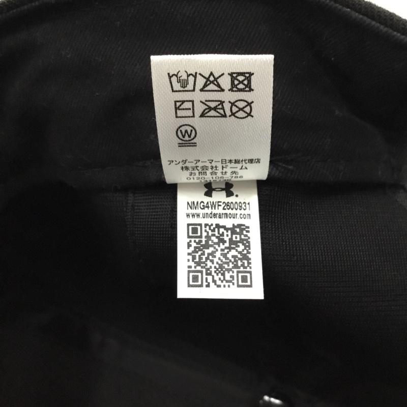 アンダーアーマー UNDER ARMOUR 帽子 キャップ 読売ジャイアンツ 巨人 ロゴ、文字 黒 / ブラック / X 橙 / オレンジ / メンズ USED 古着 中古 10117819