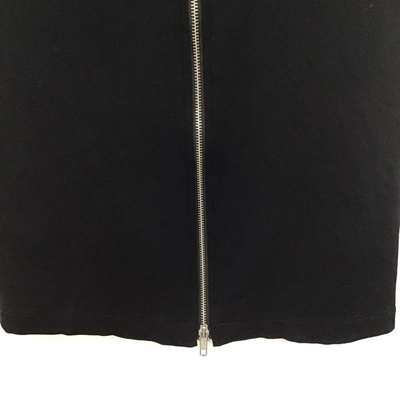 アズールバイマウジー AZUL BY MOUSSY スカート ロングスカート 250HSF31-542D フロントジップタイトスカート S 無地 黒 / ブラック / レディース USED 古着 中古 10138564