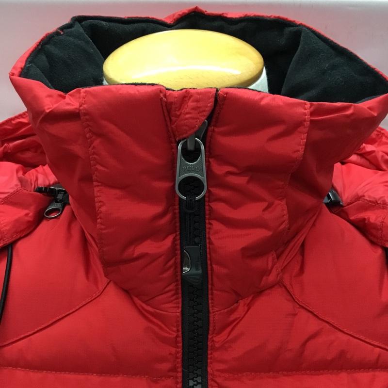 ポロラルフローレン POLO RALPH LAUREN ベスト ベスト ジップアップベスト ダウンベスト ノースリーブカットソー S ロゴ、文字 赤 / レッド / メンズ USED 古着 中古 10108422