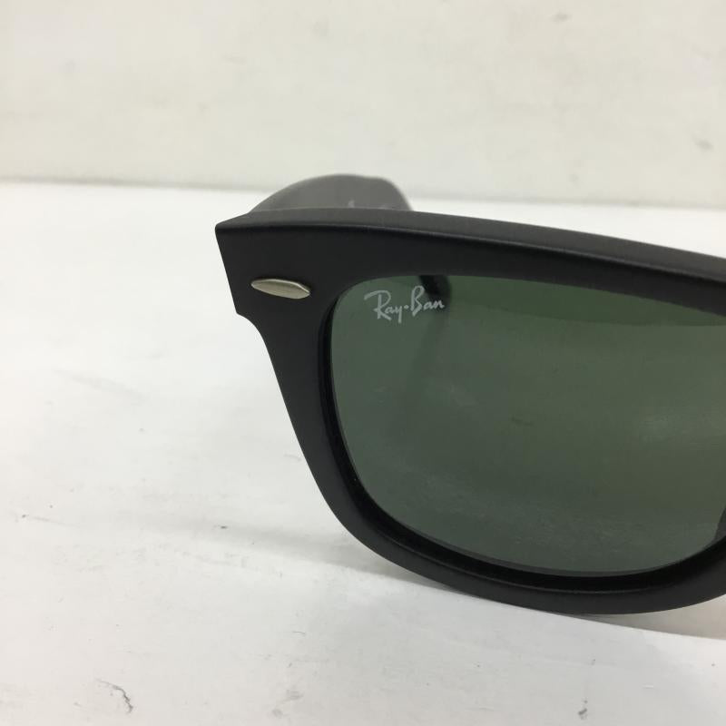 レイバン Ray-Ban めがね・サングラス サングラス RB2140-A ロゴ、文字 黒 / ブラック / X 緑 / グリーン / メンズ USED 古着 中古 10131957