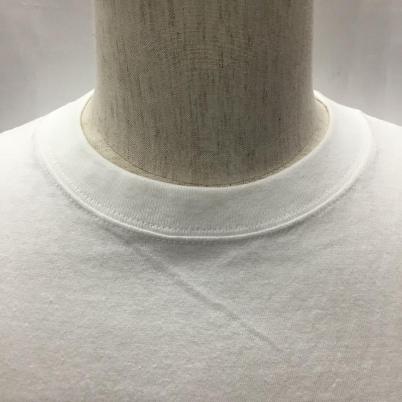 イグザンプル EXAMPLE Tシャツ 半袖 半袖カットソー プリントTシャツ クルーネックカットソー XL ロゴ、文字 白 / ホワイト /  メンズ USED 古着 中古 10108706