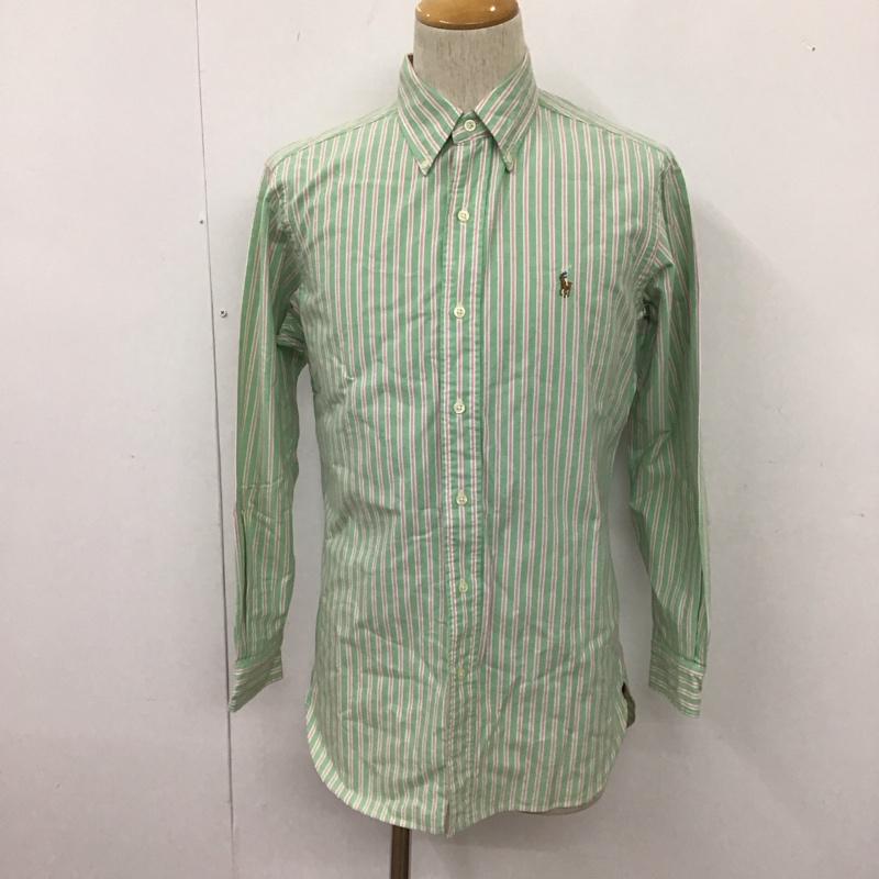 ラルフローレン RALPHLAUREN シャツ、ブラウス 長袖 長袖シャツ カラーシャツ ストライプシャツ 長袖カットソー ボタンダウンシャツ S ストライプ マルチカラー / マルチカラー /  メンズ USED 古着 中古 10109147